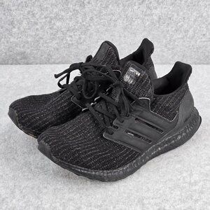Adidas Ultraboost 4.0 DNA Shoes Womens Size 8.5 Triple Black Sneakers Athletic